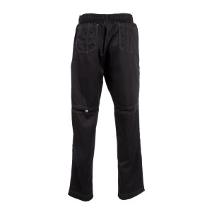 Broek voor de keuken unisex Baggy Zwart - Maat S - Chef Works - Fourniresto