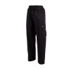 Pantalon de Cuisine Mixte Fit Cargo Noir - Taille L - Chef Works - Fourniresto