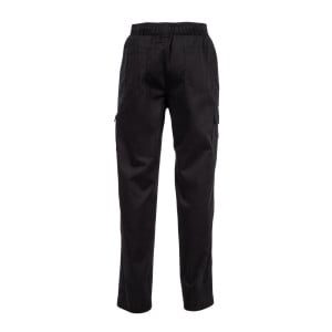 Kochhose Unisex Fit Cargo Schwarz - Größe L - Chef Works - Fourniresto