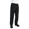 Kochhose Unisex Fit Cargo Schwarz - Größe XL - Chef Works - Fourniresto