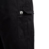 Mixed Fit Cargo Black Kitchen Pants - Size XL - Chef Works - Fourniresto