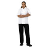 Witte korte mouwen koksbuis Boston - Maat L - Whites Chefs Clothing - Fourniresto