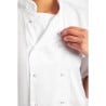 White Short Sleeve Boston Kitchen Jacket - Size XXL - Whites Chefs Clothing - Fourniresto