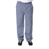 Koksbuis Mixte Vegas met Kleine Blauw en Wit Geruite Broek - Maat M - Whites Chefs Clothing - Fourniresto