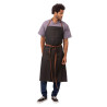 Black Urban Memphis Bib Apron 890 x 1005 mm - Chef Works - Fourniresto