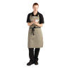 Schort Schort Olijf van Polycotton 711 x 965 mm - Whites Chefs Clothing - Fourniresto