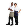 Schort van 100% katoen, 373 x 750 mm - Whites Chefs Clothing - Fourniresto