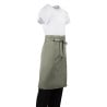 Kellnerschürze Olive aus 100% Polycotton 1000 x 700 mm - Whites Chefs Clothing - Fourniresto