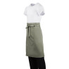 Schort van server Olive in polycotton 1000 x 700 mm - Whites Chefs Clothing - Fourniresto