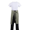 Schort van server Olive in polycotton 1000 x 700 mm - Whites Chefs Clothing - Fourniresto