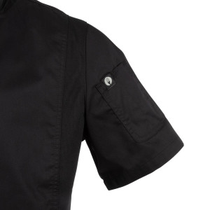 Veste de Cuisine Mixte Noire Urban Springfield - Taille M - Chef Works - Fourniresto