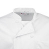 Witte unisex koksbuis met lange mouwen Calgary - Maat L - Chef Works - Fourniresto