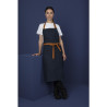 Blue Denim Server Apron with 1000 x 700 mm Cotton Belt - Whites Chefs Clothing - Fourniresto