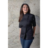 Veste de Cuisine Zippée Noire pour Femme Springfield - Taille XXL - Chef Works - Fourniresto