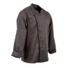 Unisex Graphite Gray Hartford Zipper Chef Jacket - Size S - Chef Works - Fourniresto