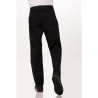 Schwarze Slim-Fit-Hose für Herren - Größe L - Chef Works - Fourniresto