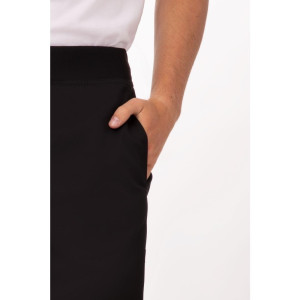 Black Slim Fit Pants for Men - Size L - Chef Works - Fourniresto