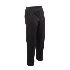 Slim zwarte broek voor heren - Maat M - Chef Works - Fourniresto