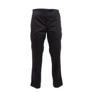 Zwarte Slim Fit Broek voor Heren - Maat S - Chef Works - Fourniresto