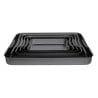 Ovenschaal van geanodiseerd aluminium 370 x 265 mm - Vogue - Fourniresto