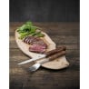 Fleischgabel mit Holzgriff 200 mm - Set mit 12 - Olympia - Fourniresto