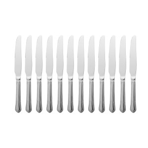 Dessert knife Dubarry in stainless steel - Set of 12 - Olympia - Fourniresto