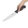 Couteau De Cuisinier Noir Lame De 21,5 Cm - Hygiplas - Fourniresto