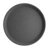 Plateau Rond Noir Antidérapant Ø 356 Mm - Olympia KRISTALLON - Fourniresto