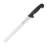 Gekerbtes Schneidemesser Schwarz Klinge 25,5 cm - Hygiplas - Fourniresto