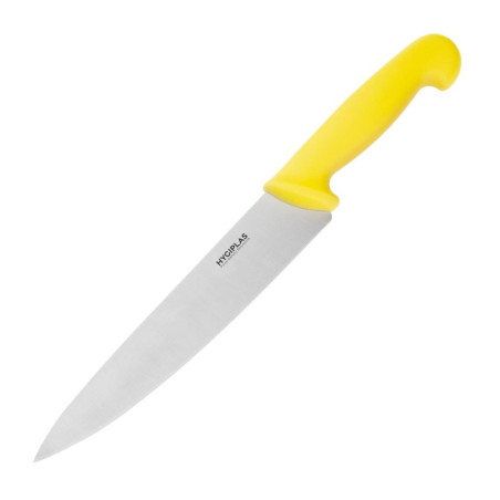 Yellow Chef's Knife Blade 21.5 cm - Hygiplas - Fourniresto