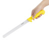 Gelber Wellenschliffmesser 25,5 cm - Hygiplas - Fourniresto