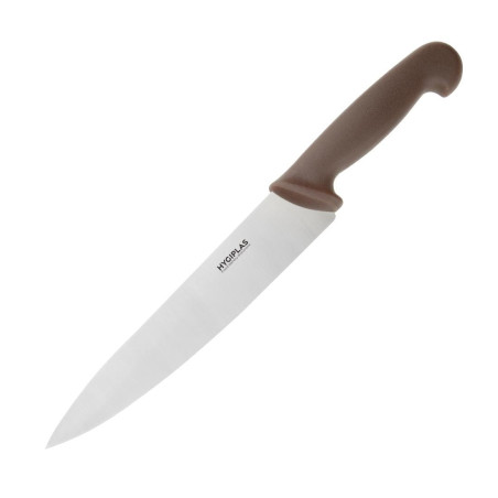 Kochmesser Braun Klinge 21,5 cm - Hygiplas - Fourniresto