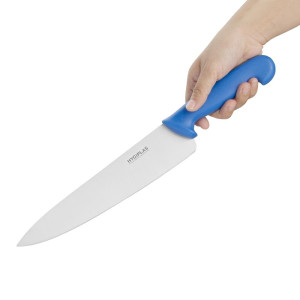 Kochmesser Blaue Klinge 25,5 cm - Hygiplas - Fourniresto