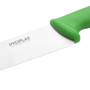 Kochmesser Grün Klinge 21,5 cm - Hygiplas - Fourniresto