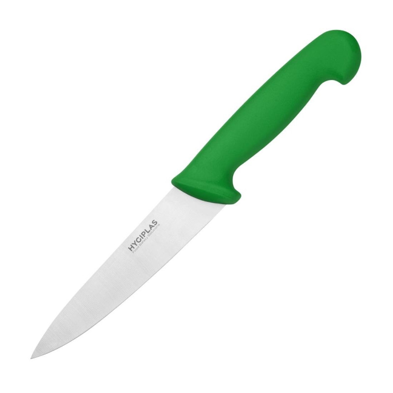 Green Chef's Knife Blade 16 cm - Hygiplas - Fourniresto