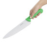 Chef's Knife Green Blade 25.5 cm - Hygiplas - Fourniresto