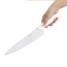 Kochmesser Weiß Klinge 25,5 cm - Hygiplas - Fourniresto