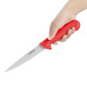 Rotes Filetiermesser Klinge 15 cm - Hygiplas - Fourniresto