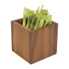 Teebeutelbox 100 x 100 mm - T&G Woodware - Fourniresto