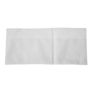 White Napkins Single Ply 90 x 120 mm - Pack of 6000 - FourniResto - Fourniresto