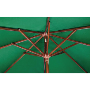 Green Round Parasol Ø 2.5 M - Bolero - Fourniresto