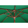 Parasol Groen Rond Ø 2,5 M - Bolero - Fourniresto