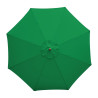 Green Round Parasol Ø 2.5 M - Bolero - Fourniresto