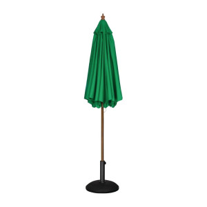 Green Round Parasol Ø 3 M - Bolero - Fourniresto