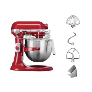 Professionele Rode Keukenmachine 6,9 L - KitchenAid - Fourniresto