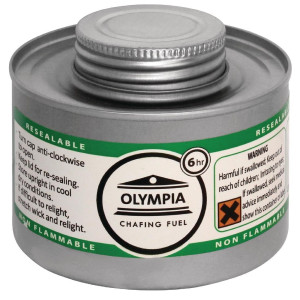 Brandstof 6H voor Chafing Dish - Set van 12 - Olympia - Fourniresto