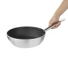 Induction Conical Non-Stick Saute Pan Ø 240 mm - Vogue - Fourniresto