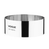 Ronde RVS Mousse Ring Ø 90 mm H 35 mm - Vogue - Fourniresto