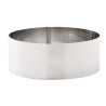 Ronde RVS Mousse Ring Ø 90 mm H 35 mm - Vogue - Fourniresto