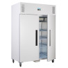 Kühlschrank mit positiver Kühlung, weiß, GN 2/1, Doppeltür, 1200 L - Polar - Fourniresto